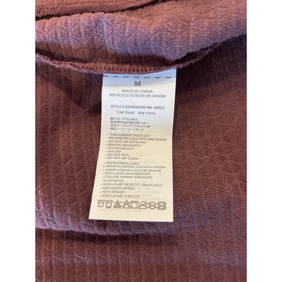 Saucony Jacket Women’s Medium Colorblock Teal Gray White Lightweight - Picture 9 of 9